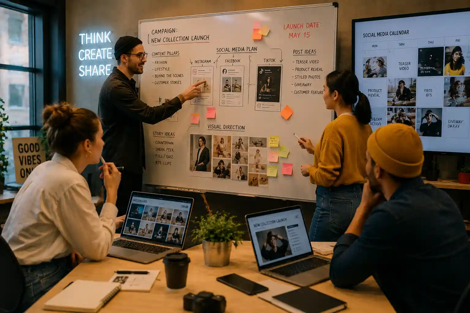 AZeeHub social media marketing services for UAE businesses Instagram LinkedIn and Facebook content strategy branded visuals and audience growth in Dubai