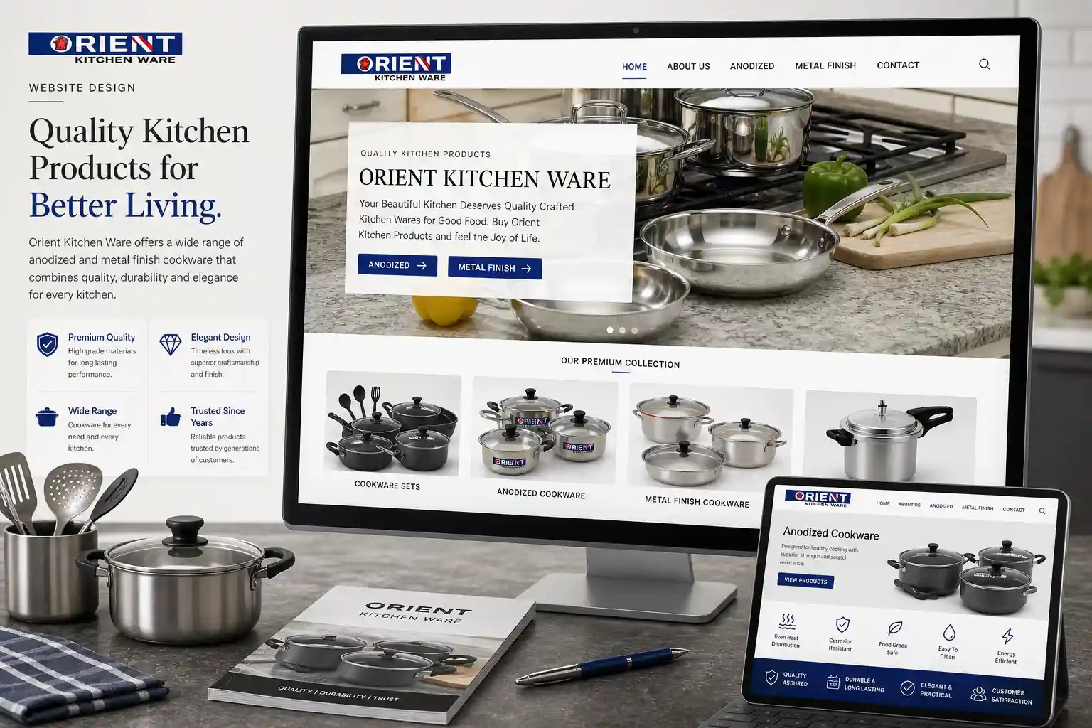 Orient Kitchen Ware project preview